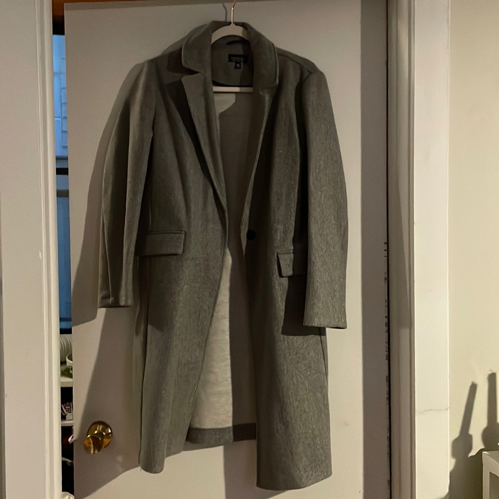 Gray Topshop coat